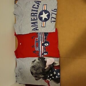 NWT: celebrate! 3 Men's Patriotic Shirts